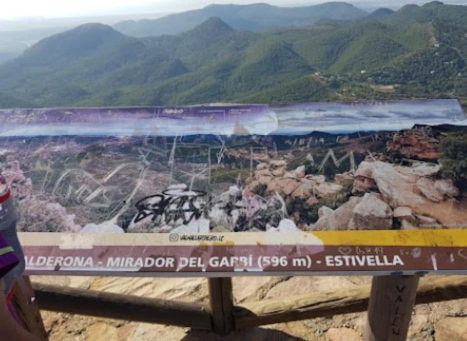 Piso Sierra Calderona A 15 Minutos Del Mar Estivella Appartement Buitenkant foto